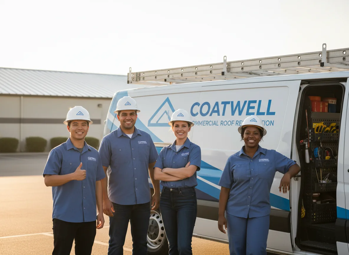 Commercial roof coating company in Muscadine, AL